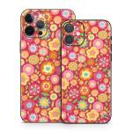 Flowers Squished iPhone 12 Skin
