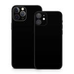 Solid State Black iPhone 12 Series Skin