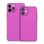 Solid State Vibrant Pink iPhone 12 Series Skin