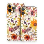 Summer Watercolor Sunflowers iPhone 12 Series Skin