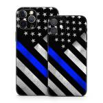Thin Blue Line Hero iPhone 12 Series Skin