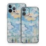 White & Blue iPhone 12 Series Skin