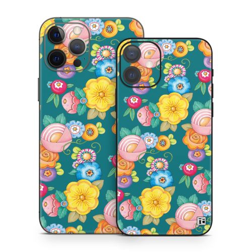 Act Right Flowers iPhone 12 Series Skin