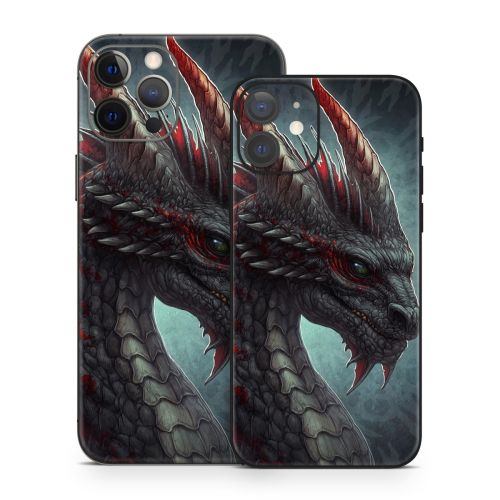 Black Dragon iPhone 12 Series Skin