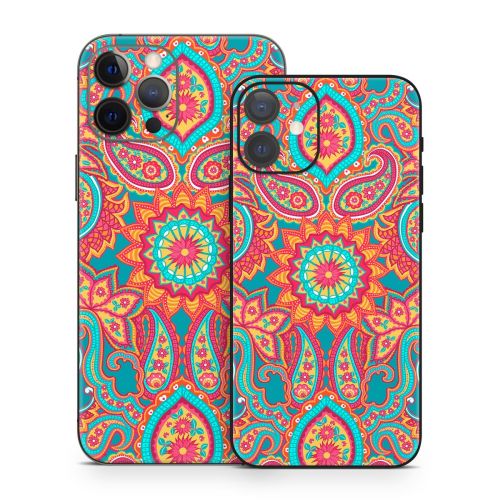 Carnival Paisley iPhone 12 Series Skin