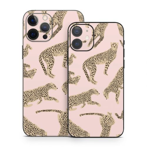 Cheetahs Pink iPhone 12 Series Skin