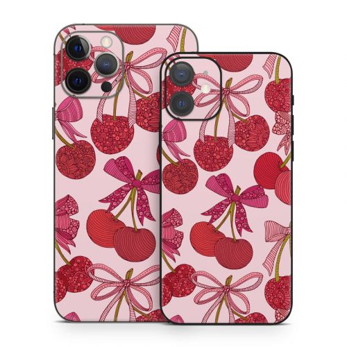 Cherry with Bows iPhone 12 Series Skin