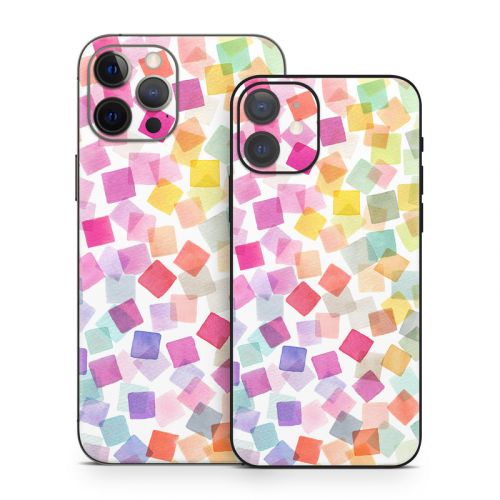 Confetti Squares iPhone 12 Series Skin