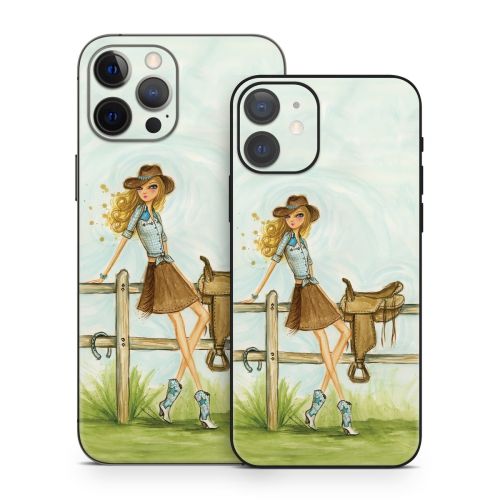 Cowgirl Glam iPhone 12 Series Skin