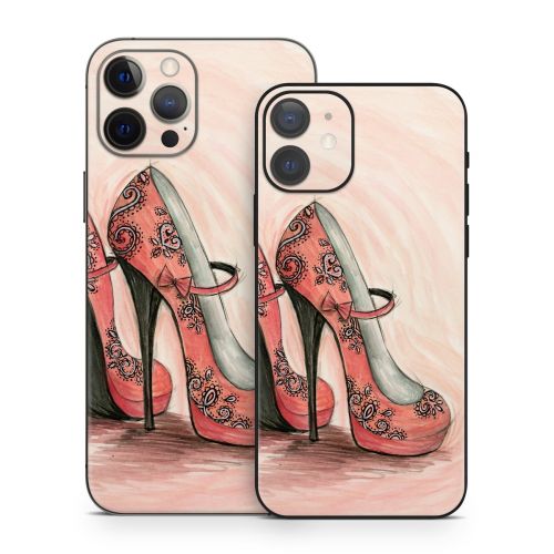 Coral Shoes iPhone 12 Series Skin