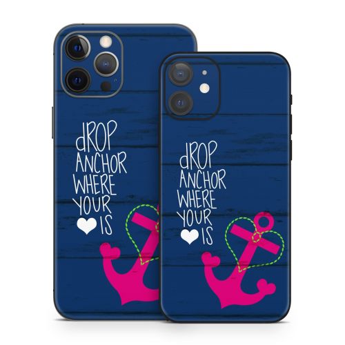 Drop Anchor iPhone 12 Series Skin