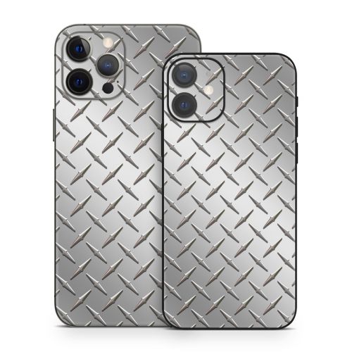 Diamond Plate iPhone 12 Skin