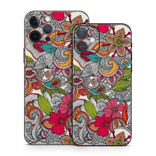 Doodles Color iPhone 12 Series Skin