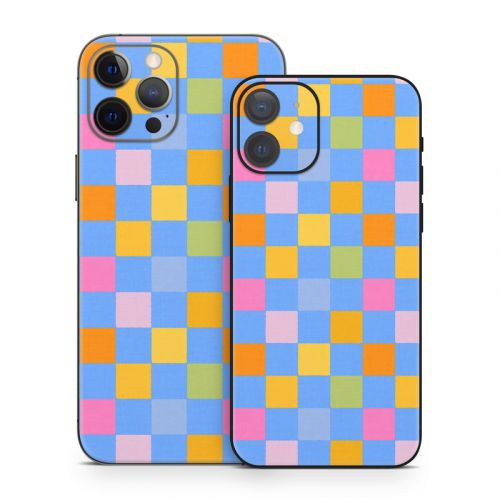 Eclectic Checker iPhone 12 Series Skin