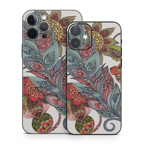 Feather Flower iPhone 12 Skin