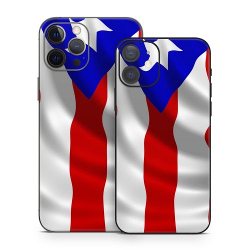 Puerto Rican Flag iPhone 12 Series Skin