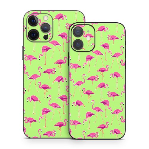 Flamingo Day iPhone 12 Series Skin