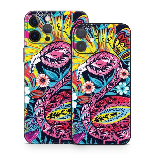 Flashy Flamingo iPhone 12 Series Skin