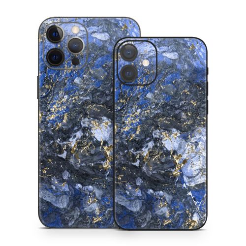 Gilded Ocean Marble iPhone 12 Series Skin