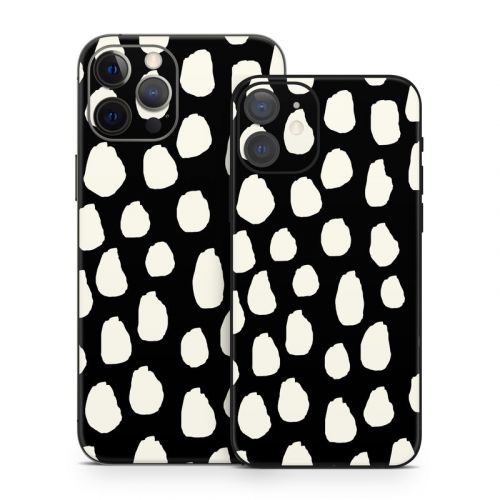 Inky Spots Black iPhone 12 Series Skin
