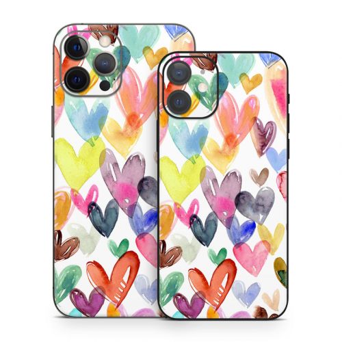 Juvi Hearts iPhone 12 Series Skin