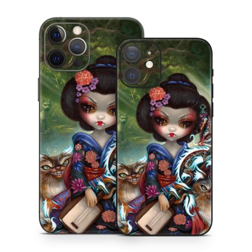 Kirin and Bakeneko iPhone 12 Series Skin