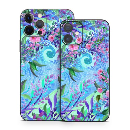 Lavender Flowers iPhone 12 Series Skin