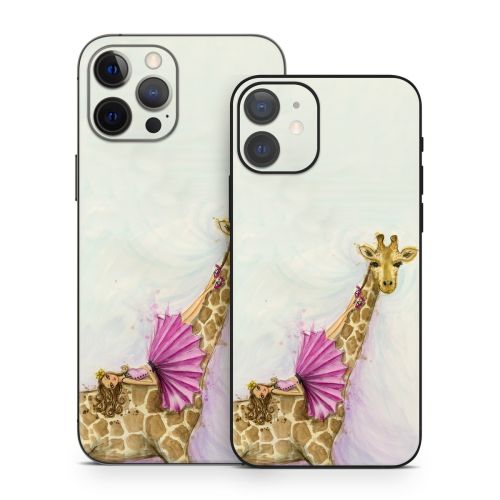 Lounge Giraffe iPhone 12 Series Skin