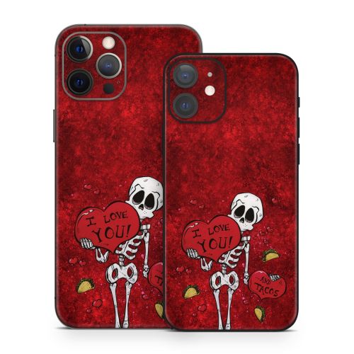 I Love You And Tacos iPhone 12 Series Skin