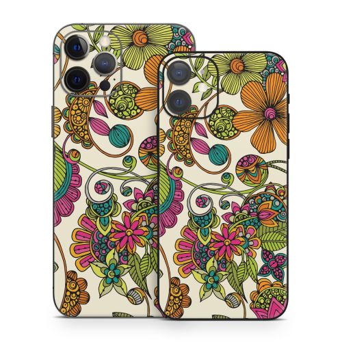 Maia Flowers iPhone 12 Series Skin