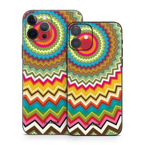 Mosaic Burst iPhone 12 Series Skin