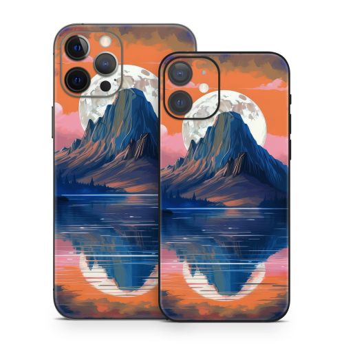 Mountain Moonrise iPhone 12 Series Skin
