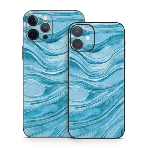 Ocean Blue iPhone 12 Series Skin