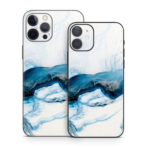 Polar Marble iPhone 12 Skin