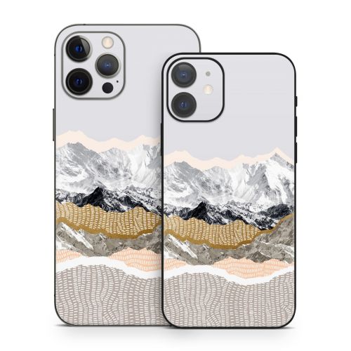 Pastel Mountains iPhone 12 Series Skin