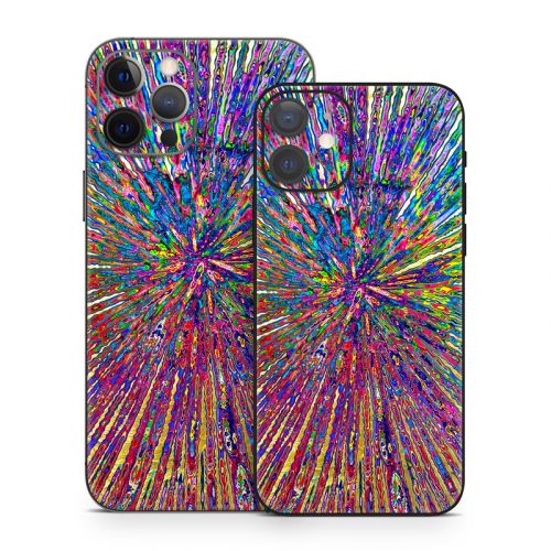 Rainbow Burst iPhone 12 Series Skin