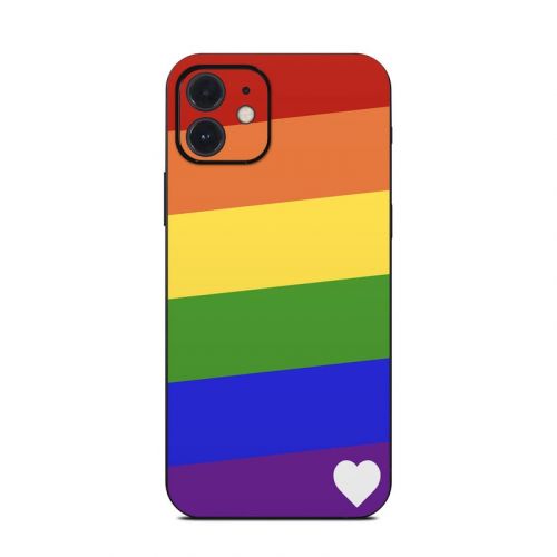Rainbow Stripe iPhone 12 Series Skin