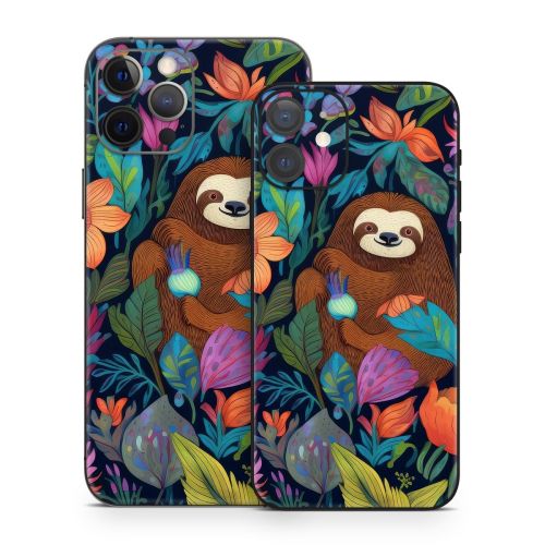 Garden of Slothy Delights iPhone 12 Series Skin