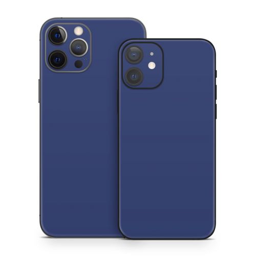 Solid State Cobalt iPhone 12 Series Skin