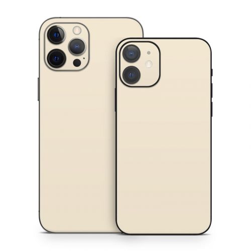 Solid State Creme iPhone 12 Series Skin