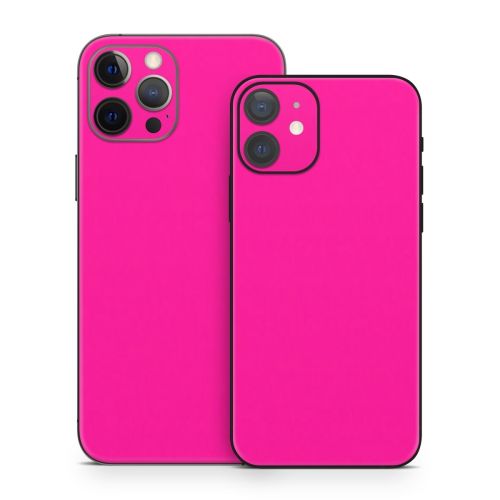 Solid State Malibu Pink iPhone 12 Series Skin
