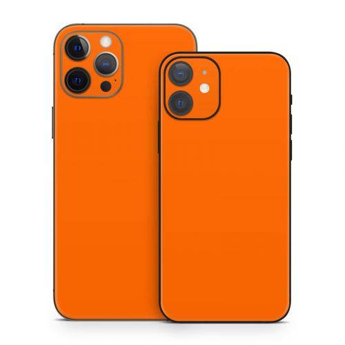 Solid State Pumpkin iPhone 12 Series Skin