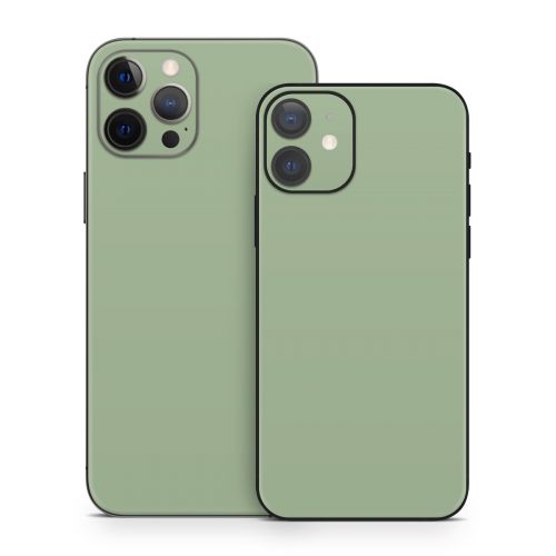 Solid State Sage iPhone 12 Series Skin