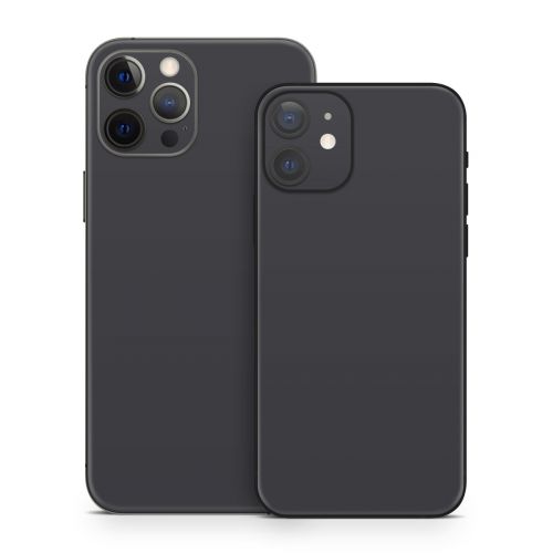 Solid State Slate Grey iPhone 12 Series Skin