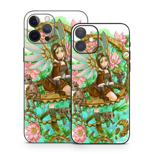 Steampunk Angel iPhone 12 Series Skin