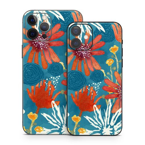 Sunbaked Blooms iPhone 12 Series Skin