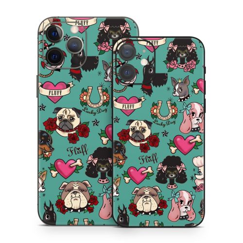 Tattoo Dogs iPhone 12 Series Skin
