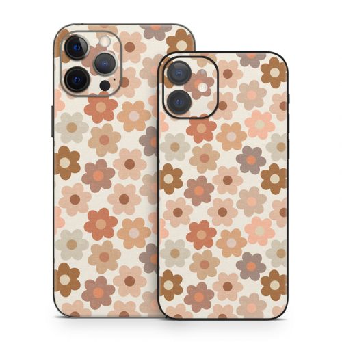 Terracotta Daisies iPhone 12 Series Skin