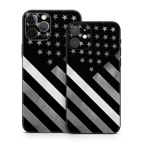 Thin White Line Hero iPhone 12 Series Skin