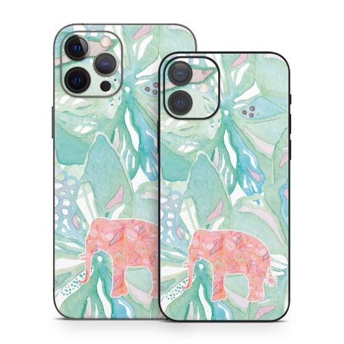 Tropical Elephant iPhone 12 Series Skin